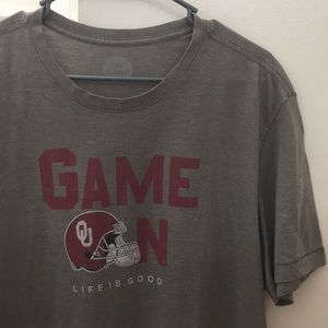 NCAA (Oklahoma Sooners) - Gray “Game On” TShirt
